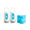 Munchkin Change & Toss Diaper Bag Dispensers, 2 Pack and 5 Piece Refill Rolls