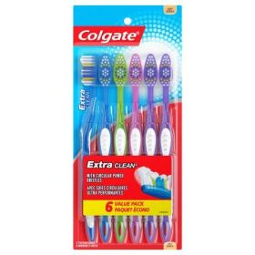 Colgate Extraclean Manual Toothbrush 6 Pack