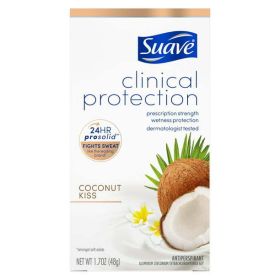 Suave Deodorant Clinical Antiperspirant Coconut Kiss;  1.7 oz