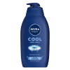 NIVEA MEN Cool Body Wash with Icy Menthol, Men Body Wash, 30 Fl Oz Bottle