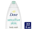 Dove Body Wash Sensitive Skin Hypoallergenic and Sulfate Free Body Wash 22 oz