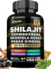 Shilajit 9000 Panax Ginseng 1500MG Ashwagandha 2000MG Rhodiola Rosea 1000MG, Turmeric 500MG, Gingko Biloba 500MG, Stinging Nettle 250MG